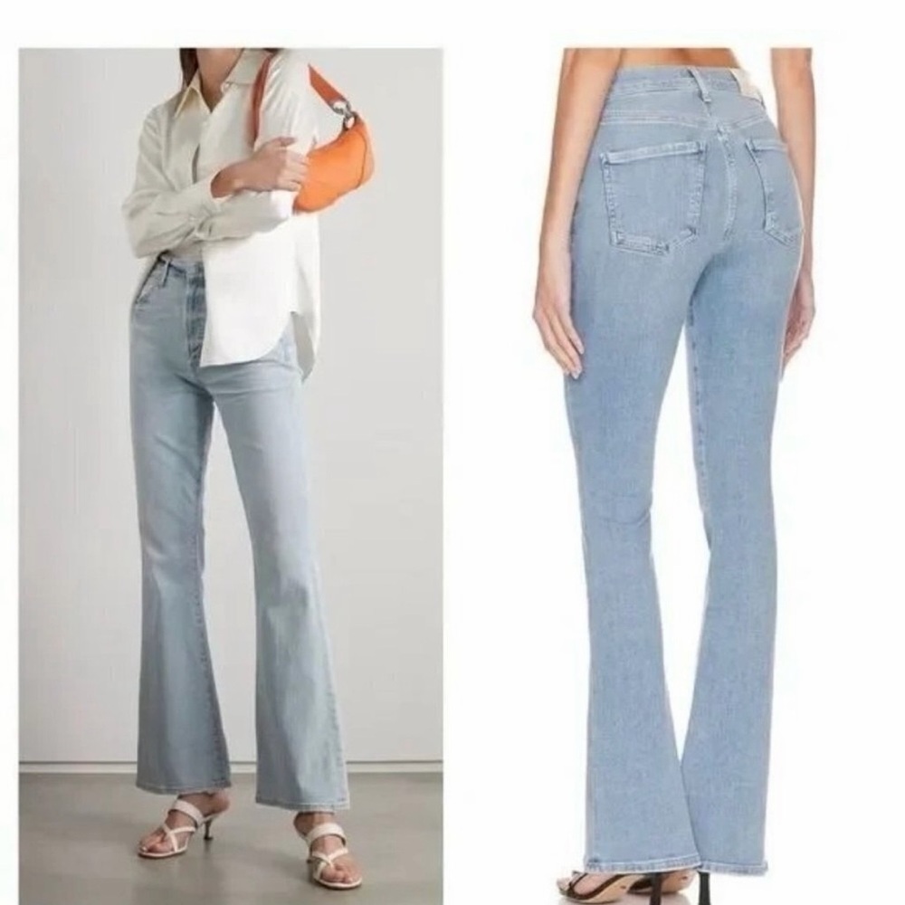 Citizens Of Humanity Light Wash High Rise Lilah Bootcut Jeans - Size 26